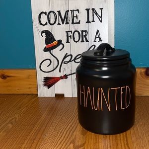 NEW RAE DUNN HUNTED CANISTER